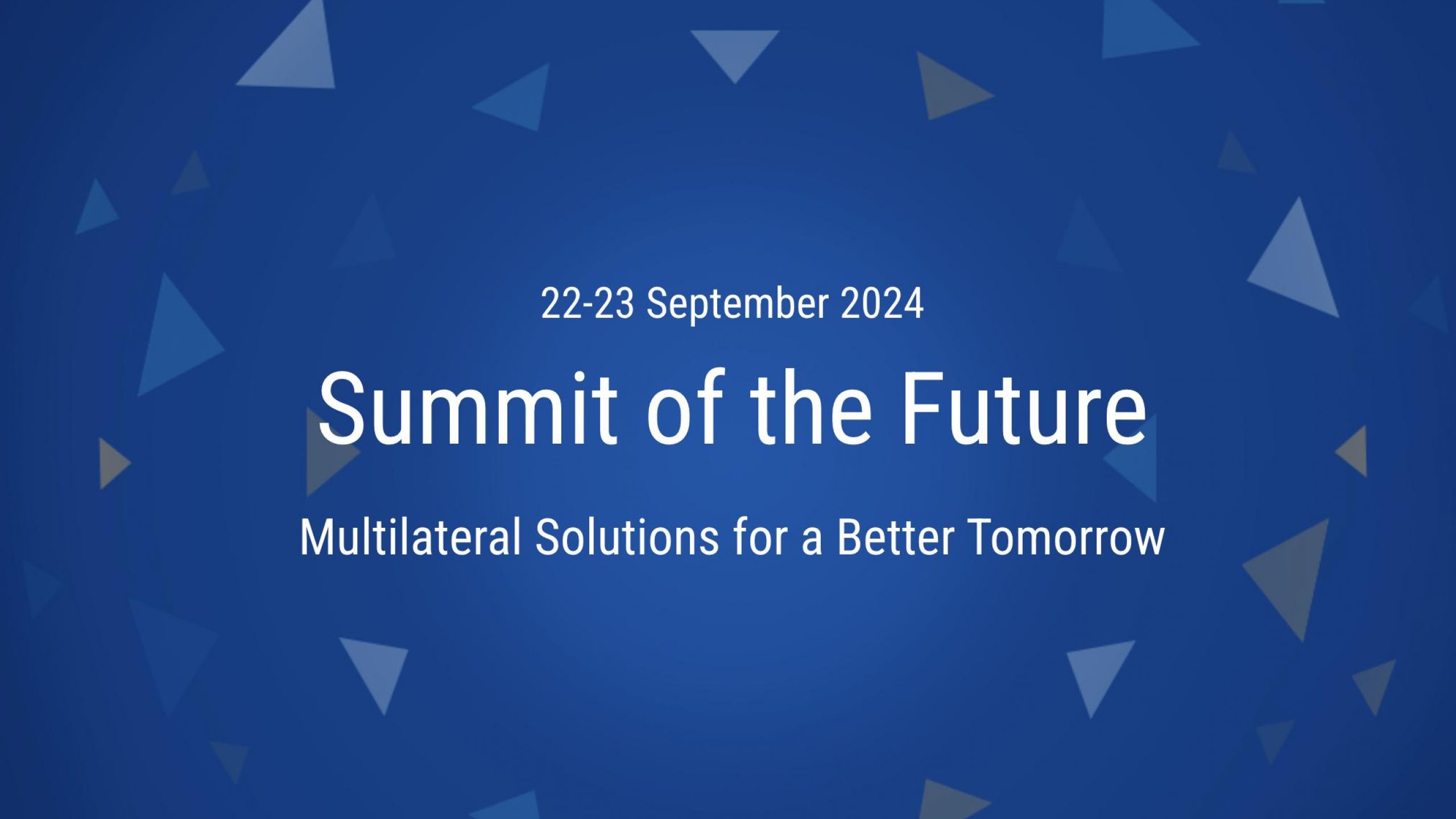 Summit of the Future Alliance 2030